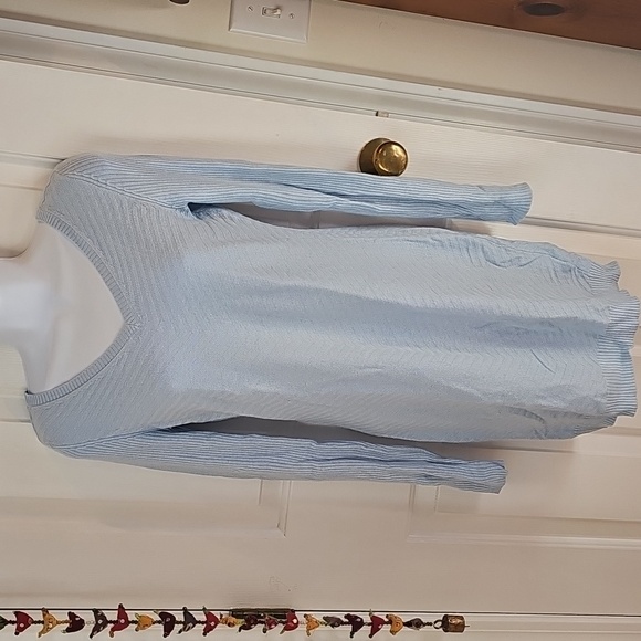 Sweaterdress VENUS Soft Blue Knit Sweaterdress - Picture 9 of 9